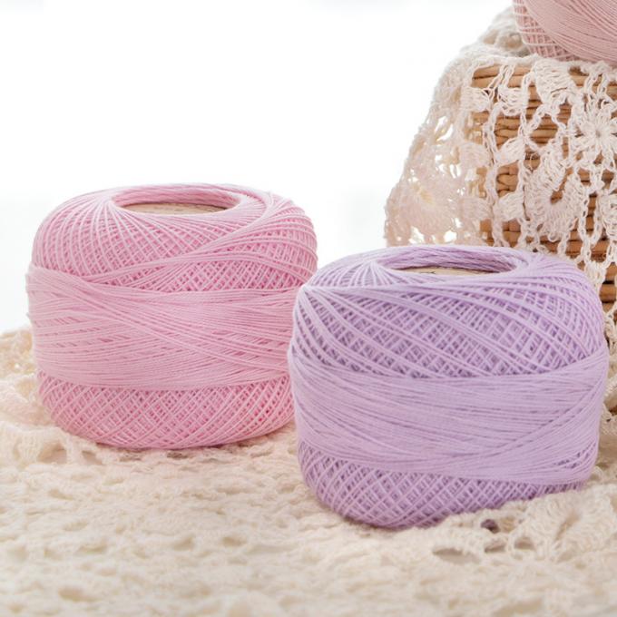 Anti Static Recycled Linen Tape Yarn , Multipurpose Hand Knitting Crochet
