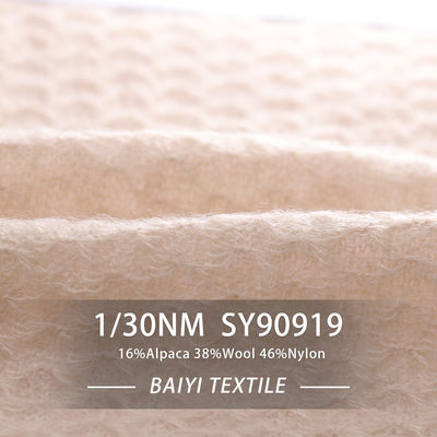 Blanket 1/30NM Alpaca Wool Yarn Practical Soft Moistureproof