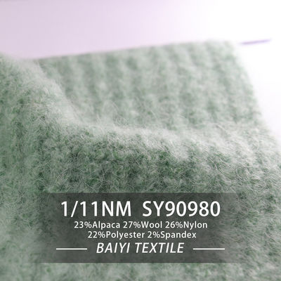 1/11NM Silky Wool Alpaca Blend Yarn Multifunctional For Knitting