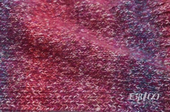Anti Static Durable Space Dye Yarn 1/4.2NM Recyclable Wear Resistant