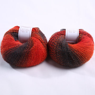 Durable Washable Wool Cotton Blend Yarn , Anti Fouling Cotton Mix Yarn