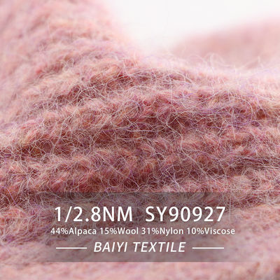 OEM 1/2.8NM Chunky Alpaca Wool Yarn For Gloves Sweaters Scarves