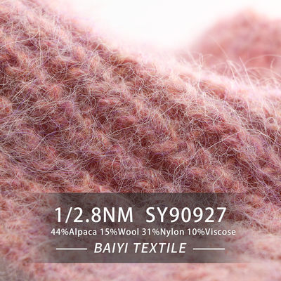 OEM 1/2.8NM Chunky Alpaca Wool Yarn For Gloves Sweaters Scarves