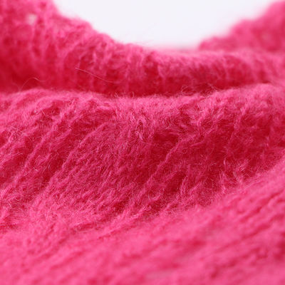 Recycled Blended Mohair Wool Yarn Multipurpose 1/14NM For Cardigans