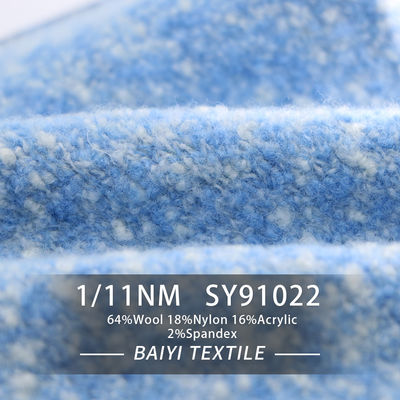 Anti Pilling 1/11NM Nylon Wool Yarn , Handbags Wool And Nylon Yarn