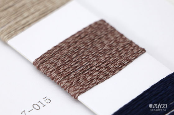 Breathable Practical Dyed Spun Polyester Yarn , Anti Pilling Dual Core Spun Yarn
