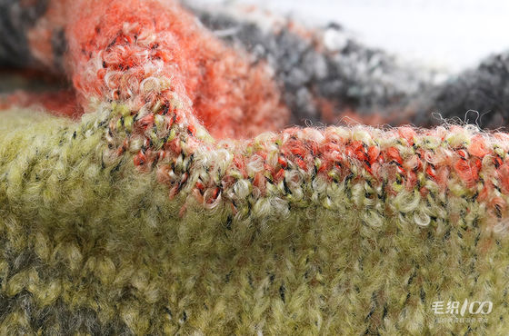 Multipurpose 1/3.1NM Wool Blend Yarn , Composite Bohemia Worsted Yarn