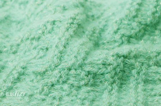 Acrylic Nylon Sequin Wool Yarn 1/3.5NM For Knitting Scarves And Shawls