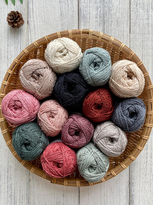 Lightweight Breathable Bamboo Tape Yarn , Antibacterial Cotton Bamboo Yarn