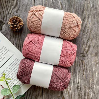 Lightweight Breathable Bamboo Tape Yarn , Antibacterial Cotton Bamboo Yarn