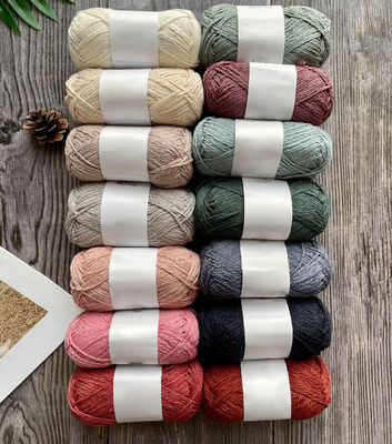 Washable Bamboo Linen Tape Yarn Moistureproof Alkaliproof Recycled