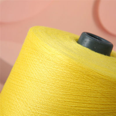 Durable Washable Core Spun Yarn Polyester Viscose Blended Recycled