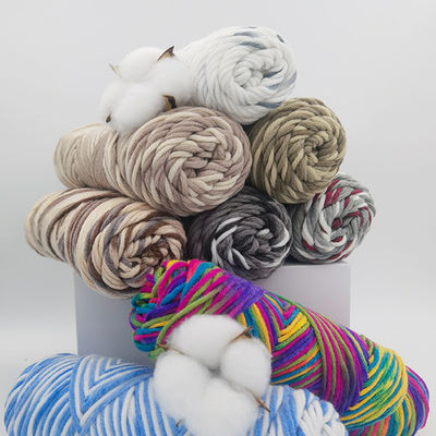 Recycled Crochet Milk Invisible Knot Yarn Anti Bacteria Moistureproof