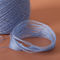 Recyclable Lightweight Spun Wool Yarn , Moistureproof Dyed Polyester Spun Yarn