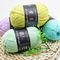 Washable Recycled Milk Cotton Yarn , Antibacterial Not Of Yarn